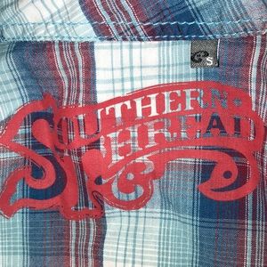 Southern Threads western pearl snap